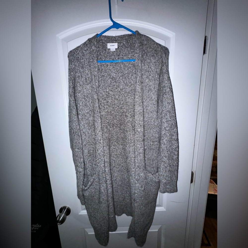 Old Navy Long Open-Front Sweater